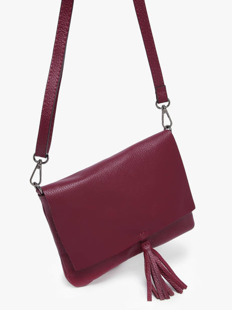 Sac Bandoulière Caviar Cuir Milano Rouge caviar CA22112 vue secondaire 1