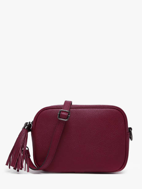 Sac Bandoulière Caviar Cuir Milano Rouge caviar CA2006N