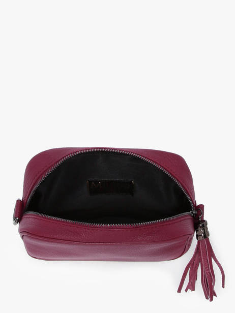 Sac Bandoulière Caviar Cuir Milano Rouge caviar CA2006N vue secondaire 2
