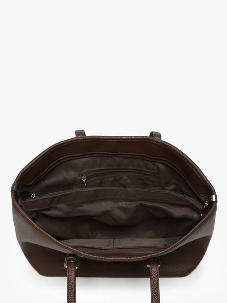 Sac Porté épaule A4 Grained Miniprix Marron grained 1 vue secondaire 2