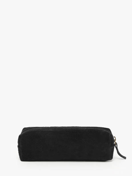 Etui Leder Milano Zwart velvet VE22116 ander zicht 2
