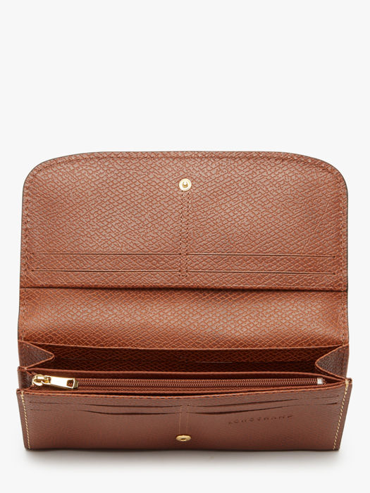 Longchamp Epure Portefeuille Marron