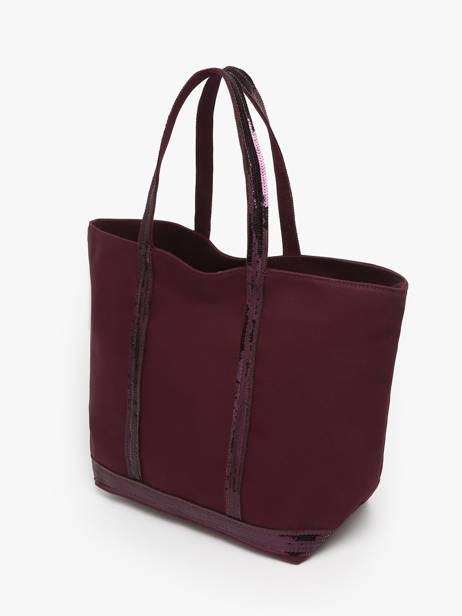 Handtas L Le Cabas Pailletten Vanessa bruno Violet cabas 1V40315 ander zicht 2