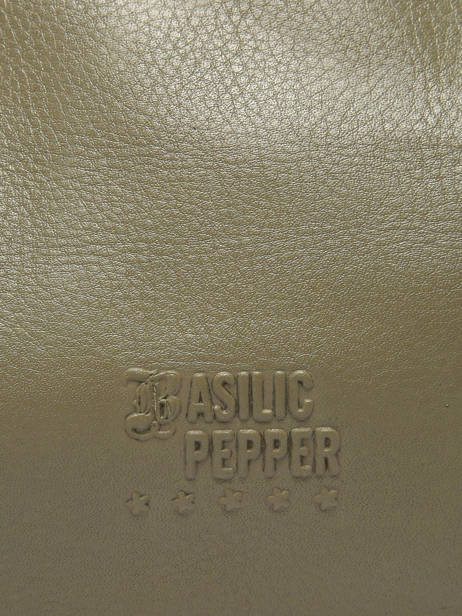 Cross Body Tas Cow Leder Basilic pepper Groen cow BCOW83 ander zicht 5