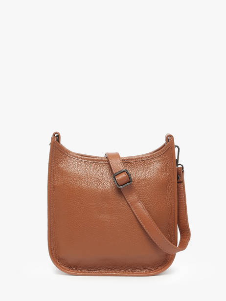 Sac Bandoulière Caviar Cuir Milano Marron caviar CA25067 vue secondaire 4