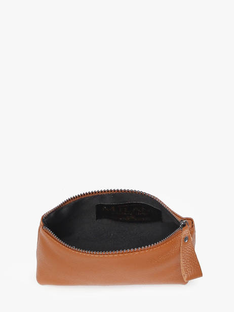 Etui Leder Milano Bruin caviar CA22114 ander zicht 1