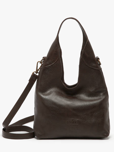 Cross Body Tas Cow Leder Basilic pepper Bruin cow BCOW2S