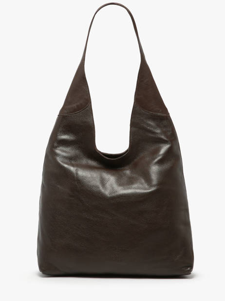 Schoudertas Cow Leder Basilic pepper Bruin cow BCOW2L