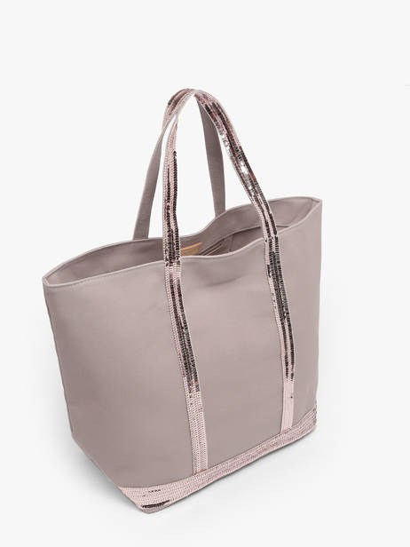 Le Cabas L Paillettes Vanessa bruno Gris cabas 1V40315 vue secondaire 2