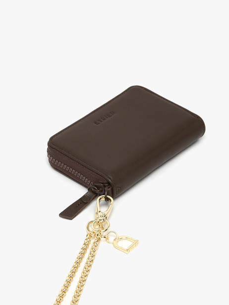 Portemonnee Leder Oxer Etrier Bruin oxer EOXE096M ander zicht 2