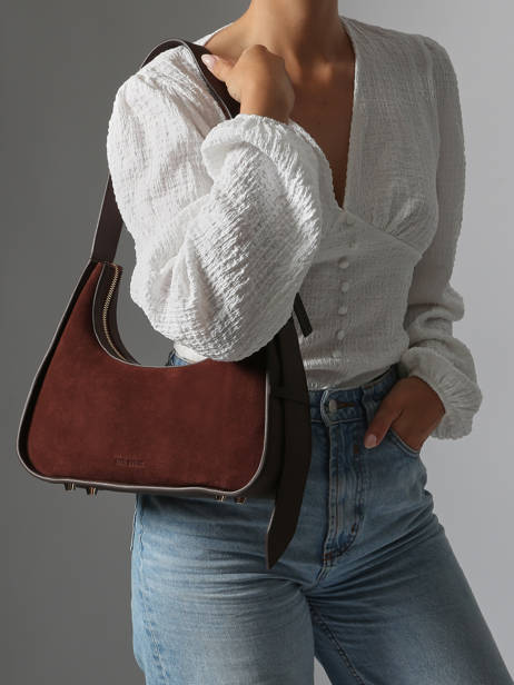 Sac Porté épaule La Suite Cuir Paul marius Marron la suite VICTOSUI vue secondaire 1