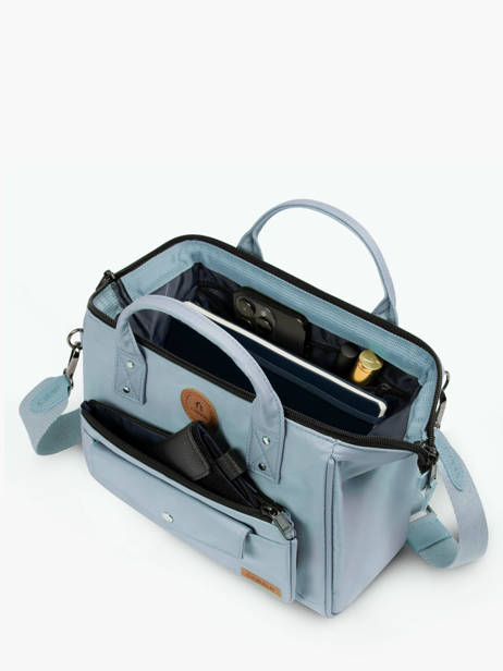 Cross Body Tas Crossbody Cabaia Blauw crossbody M ander zicht 2