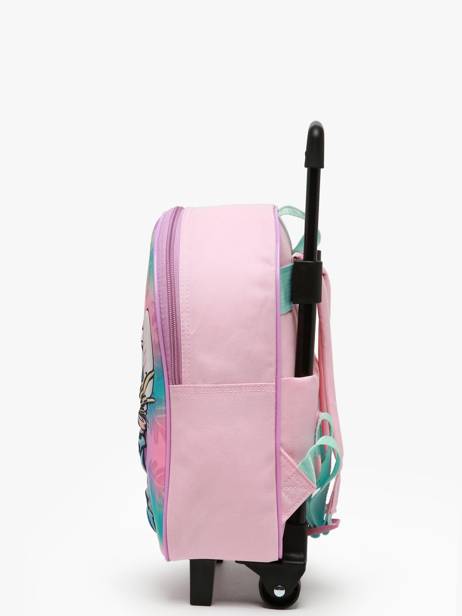 Mini Sac A Dos à Roulettes  Lilo & stitch Rose great escapes 79500304 vue secondaire 2