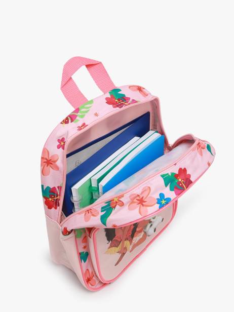 Mini Sac à Dos Vaiana Rose ocean sisters 78800640 vue secondaire 3