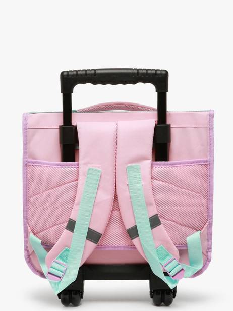 Mini Boekentas Lilo & stitch Roze wild energy 79500846 ander zicht 4