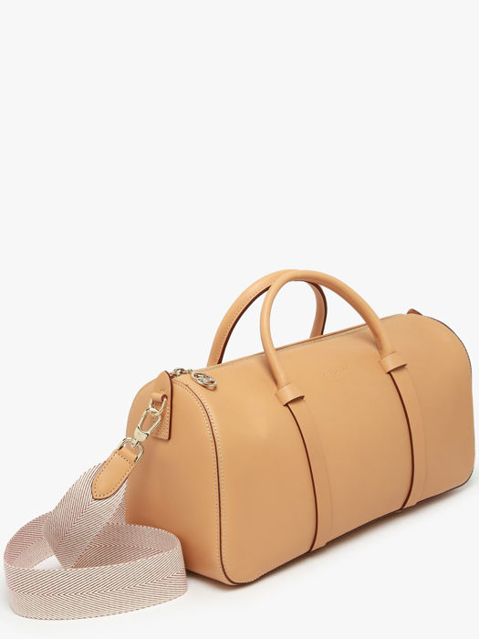 Longchamp Daylong chevron Sac porté main Marron