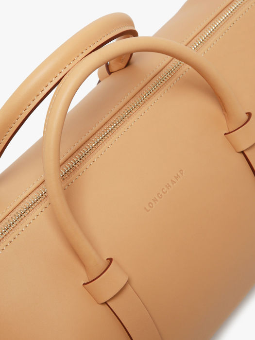 Longchamp Daylong chevron Sac porté main Marron