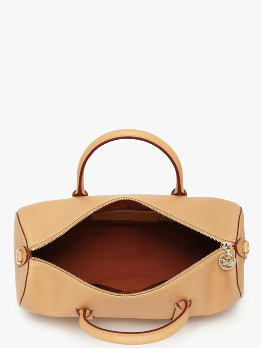 Longchamp Daylong chevron Sac porté main Marron