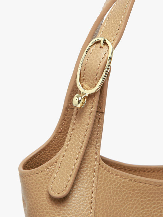 Longchamp Le foulonné Sac porté main Marron