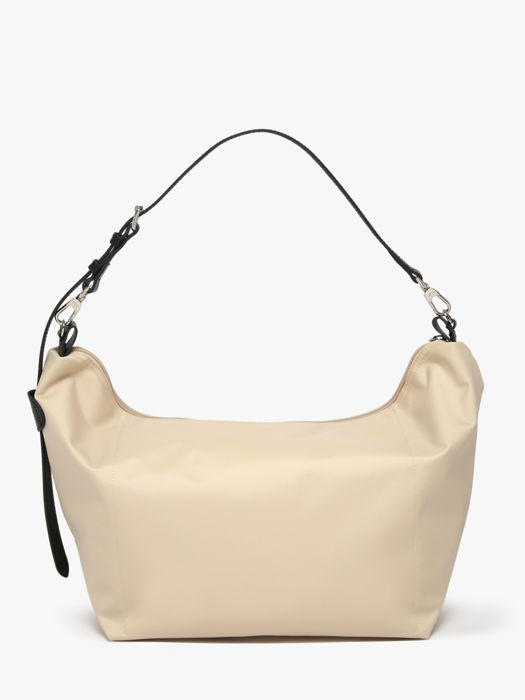 Longchamp Besace longchamp toile Schoudertas Beige