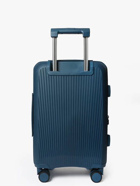 Uitbreidbare Handbagage Elite Blauw fjord E4721 ander zicht 4