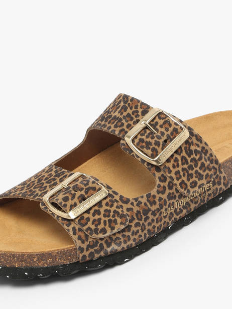 Mules En Cuir Les tropeziennes Beige women ZATIX vue secondaire 2