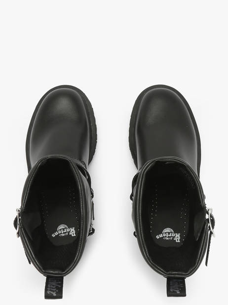 Laarzen Uit Leder Dr martens Zwart women 32199001 ander zicht 3