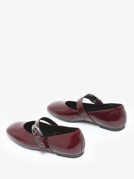Ballerines En Cuir Gabor Rouge women 25 vue secondaire 2