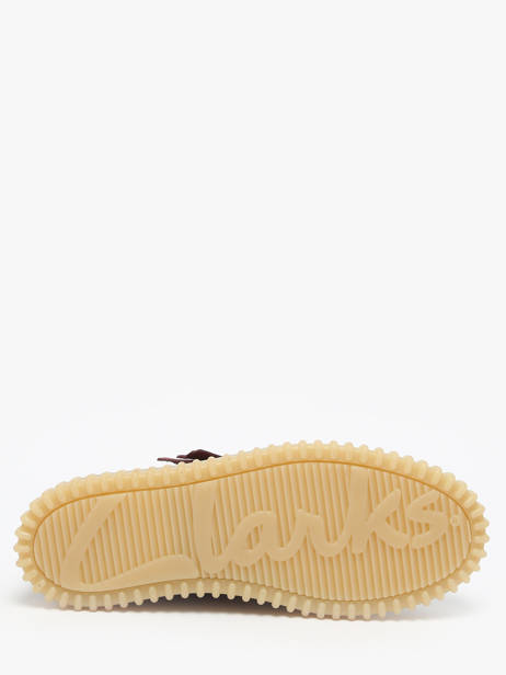 Enkelhoge Derby Veterschoenen Uit Leder Clarks Rood men 26183423 ander zicht 4