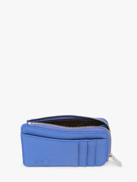 Porte-monnaie Avec Porte-cartes Cuir Nathan baume Bleu original n 217N vue secondaire 1