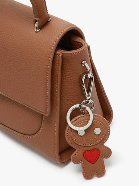 Sleutelhanger Love Manga Leder Nathan baume Bruin original n 718N ander zicht 1
