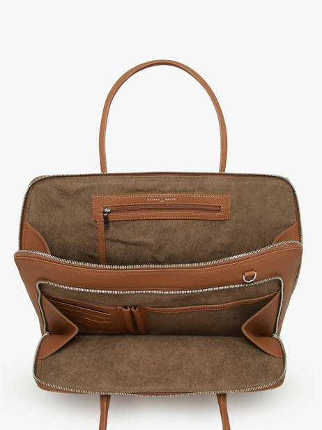 Handtas Billy Leder Nathan baume Bruin nathan N1920016 ander zicht 3