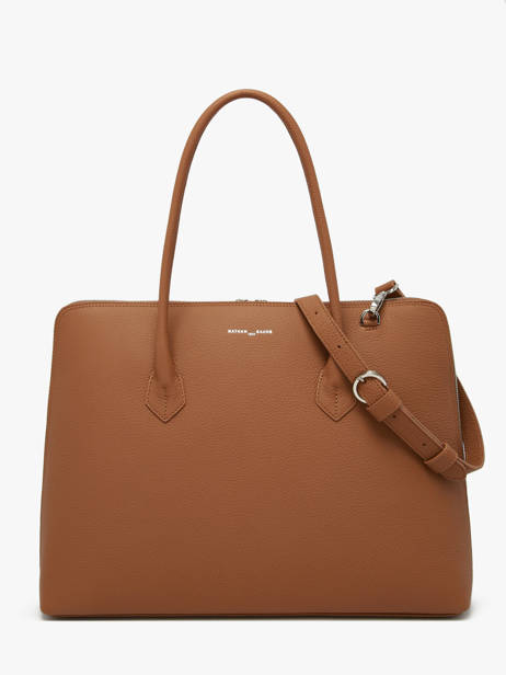 Handtas Billy Leder Nathan baume Bruin nathan N1920016 ander zicht 4