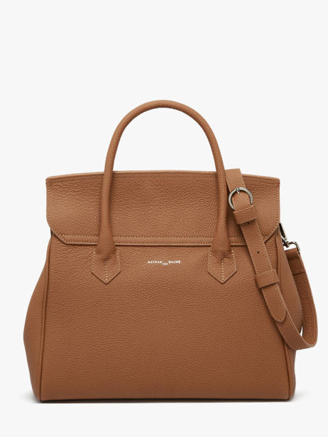 Handtas Clara Leder Nathan baume Bruin nathan 2 ander zicht 4