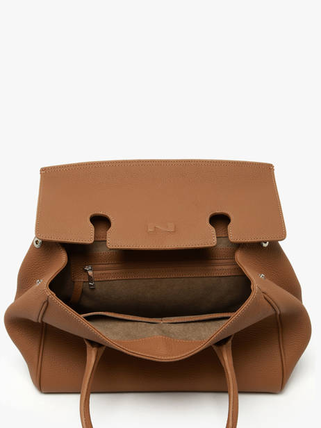 Handtas Clara Leder Nathan baume Bruin nathan 2 ander zicht 3