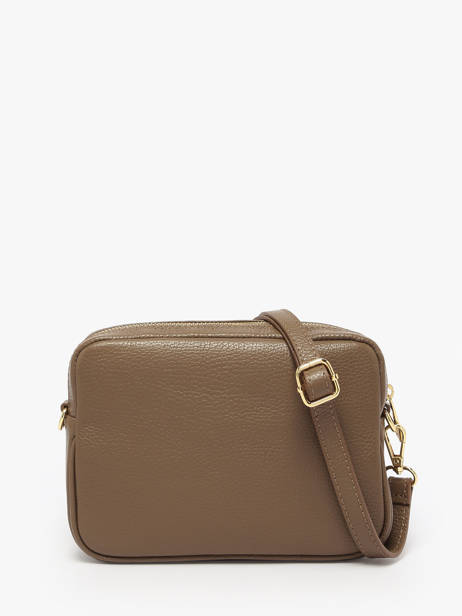 Cross Body Tas Velvet Caviar Leder Milano Bruin velvet caviar VC25067 ander zicht 3