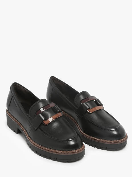 Mocassins En Cuir Tamaris Noir women 43 vue secondaire 1