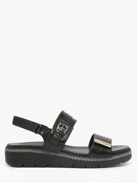 Sandales En Cuir Tamaris Noir women 44