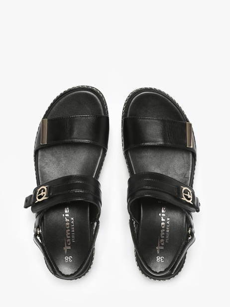 Sandales En Cuir Tamaris Noir women 44 vue secondaire 3