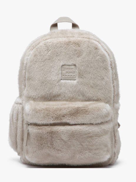 Sac à Dos 1 Compartiment Basilic pepper Beige alaska BALS01