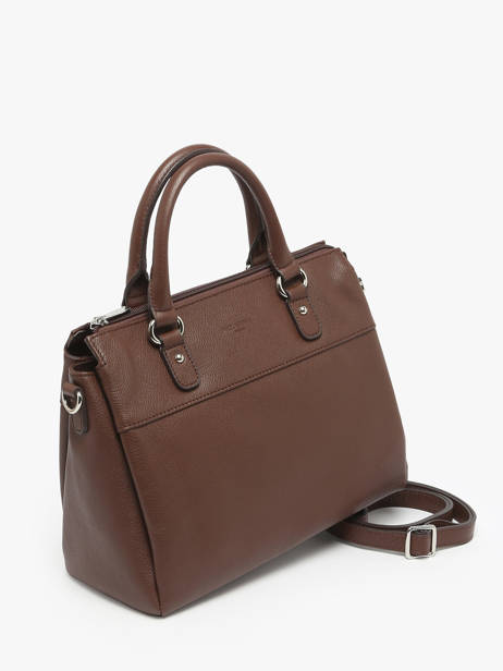 Handtas Confort Leder Hexagona Bruin confort 22641 ander zicht 1