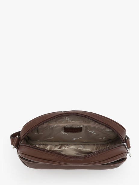 Cross Body Tas Confort Leder Hexagona Bruin confort 469993 ander zicht 2
