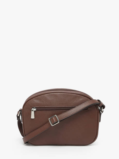 Cross Body Tas Confort Leder Hexagona Bruin confort 469993 ander zicht 3