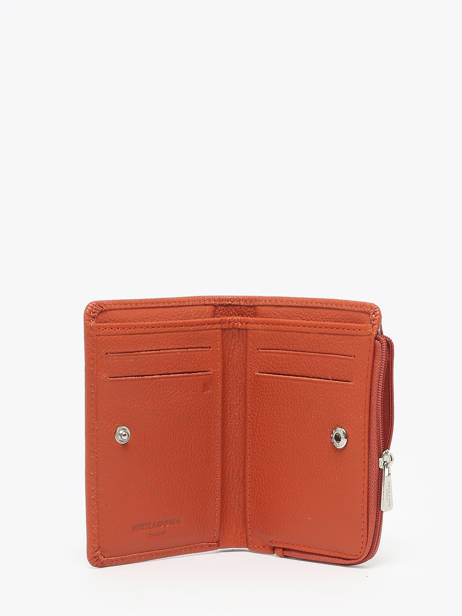 Portefeuille Leder Hexagona Oranje confort 468429 ander zicht 1