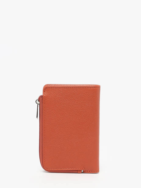 Portefeuille Leder Hexagona Oranje confort 468429 ander zicht 2