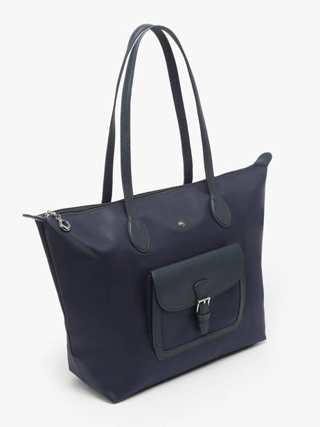 Sac Porté épaule Kiana Nylon Hexagona Bleu kiana 1720181 vue secondaire 1