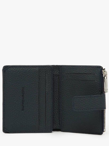 Kaarthouder Met Portemonnee Leder Nathan baume Blauw original n 102N ander zicht 1