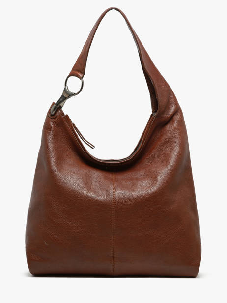 Schoudertas Leather Leder Biba Bruin leather JAP1L