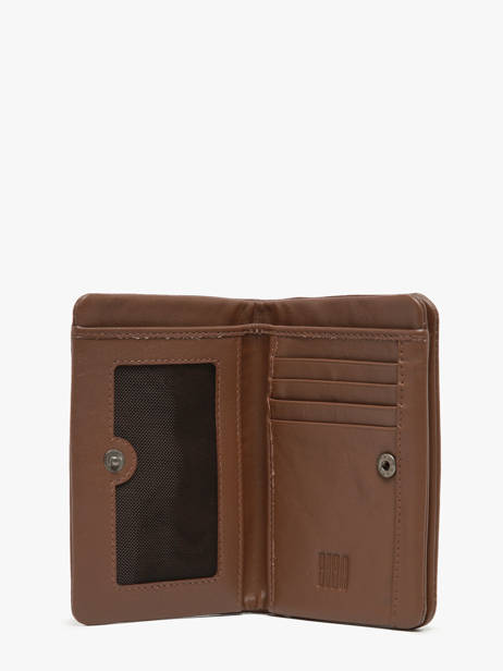 Portefeuille Cuir Biba Marron wallet SFM4L vue secondaire 1