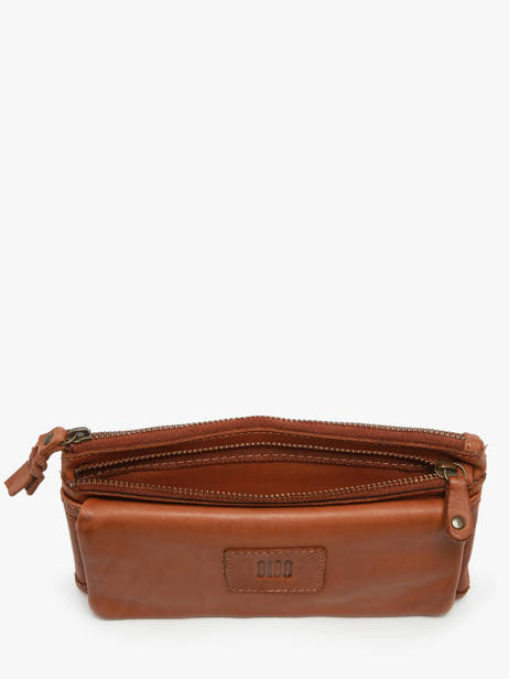 Portefeuille Cuir Biba Marron heritage BT34 vue secondaire 2